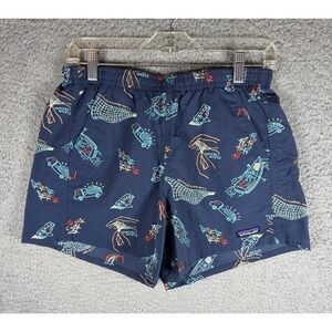 Patagonia Baggies Netplus Swim Shorts Lined Fishing Outdoor Size Small